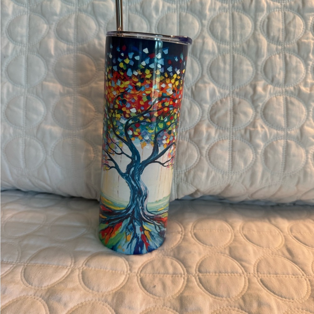 Tree of Life 20 oz. Skinny Tumbler